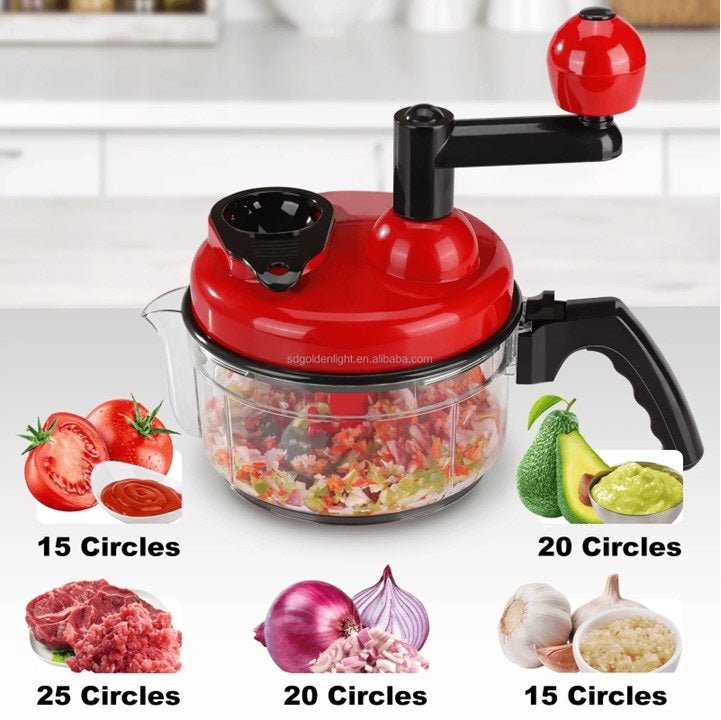 10 in 1 Hand Chopper Food Processor | Manual Vegetables Chopper - Japan Electronics