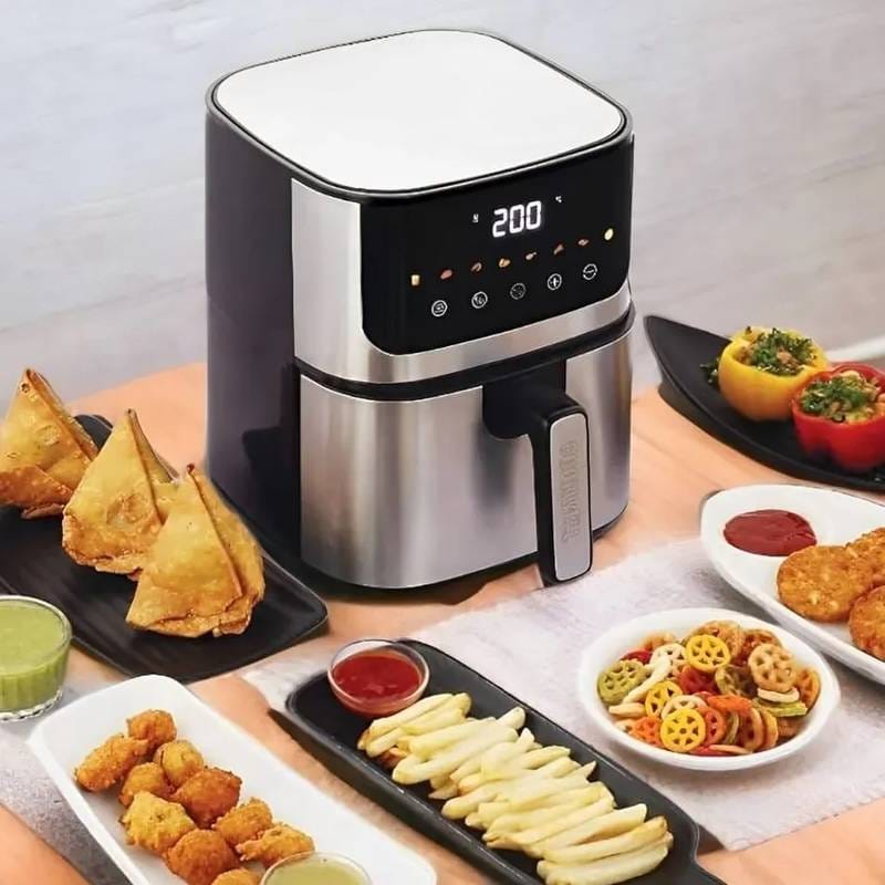 Air Fryer Digital Touch Display Airfryer, Capacity 8 Liter - Japan Electronics