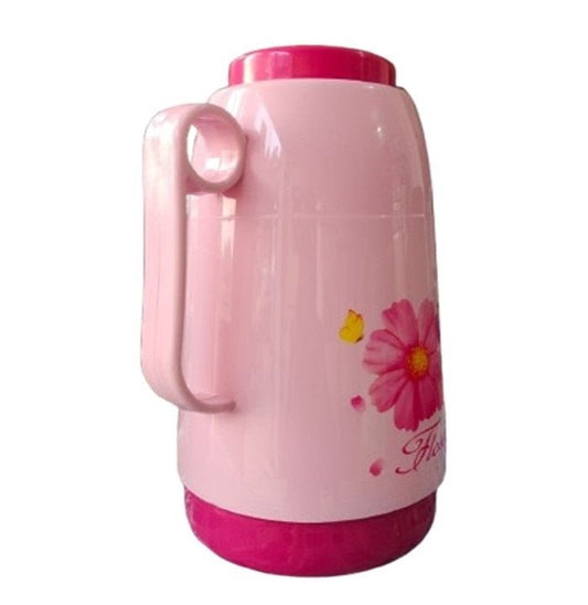 Hot and Cold Vacuum Flask Thermos 1000 ML Pure Plastic Body Double Glass Insulation - Japan Electronics