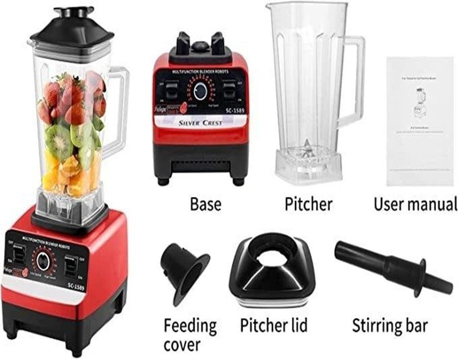 Premium Quality juicer blender machine 2 in 1, Powerful high speed motor, unbreakable jug - Japan Electronics